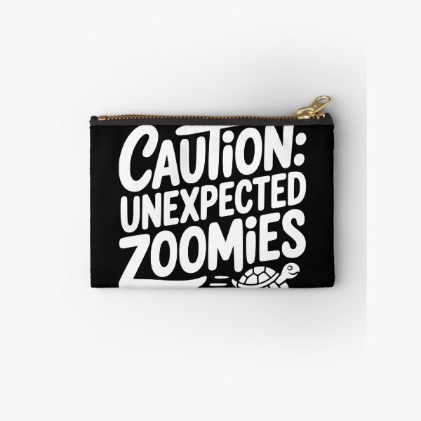 Item preview, Caution Unexpected Zoomies designed and sold by theartfulaspie.
