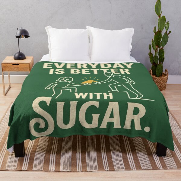 Item preview, Everyday Is Better With Sugar Sweet Couple Hiking Humor designed and sold by Amir Faysal.