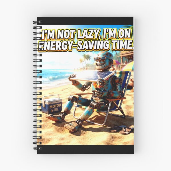 Item preview, Robot Enjoying Beach designed and sold by Iron El Studios.