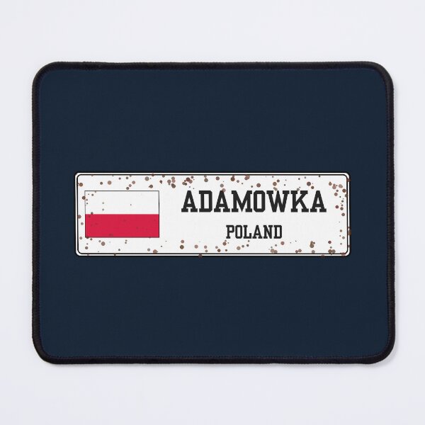 Item preview, Adamowka Poland License Plate Style Sign - Polish Village Sign designed and sold by jeshands.