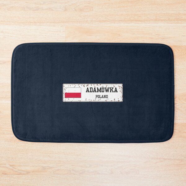 Item preview, Adamowka Poland License Plate Style Sign - Polish Village Sign designed and sold by jeshands.
