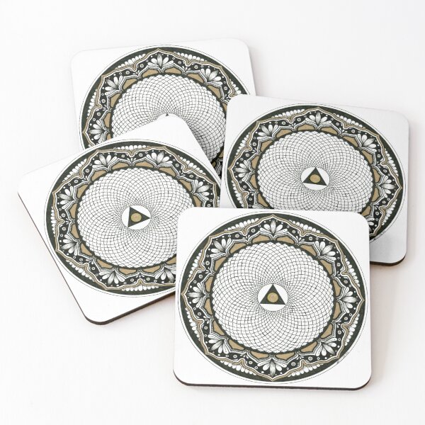 Item preview, Crown Chakra - Golden Black & White designed and sold by candorbysara.