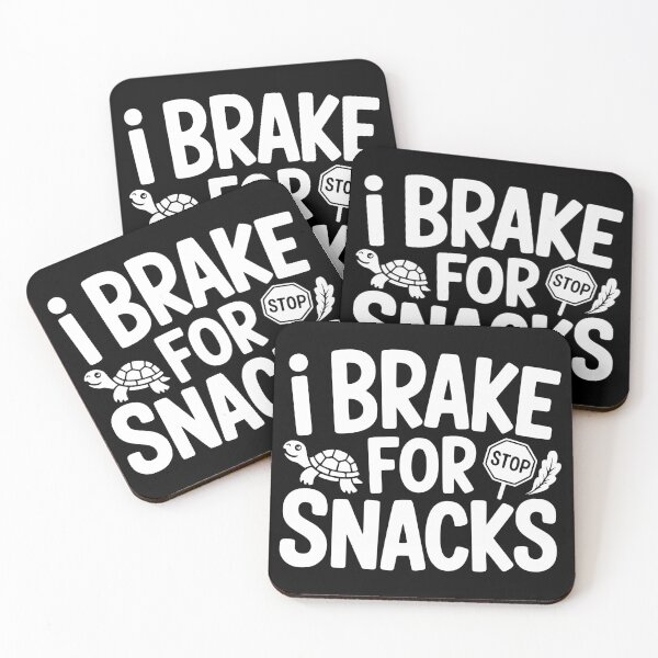 Item preview, I Brake for Snacks designed and sold by theartfulaspie.