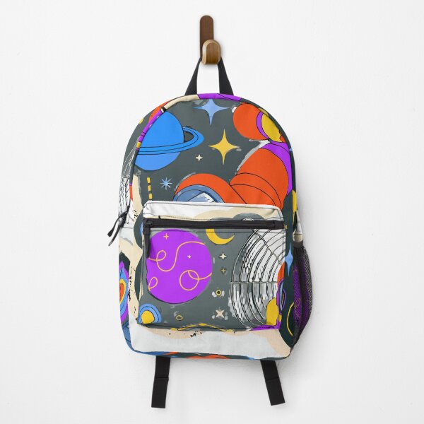 Item preview, Cosmic Coffee Explorer Sticker designed and sold by inkfusionhub99.