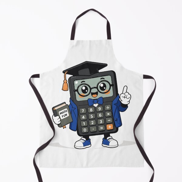 Item preview, Professor Calculator T-Shirt & Sticker | Cute Kawaii Math Teacher Mascot | STEM Student Gift designed and sold by Sunday.Supply.