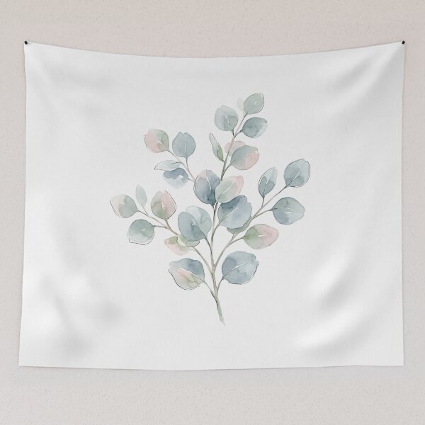 Item preview, Watercolor Eucalyptus Print | Sage Green Botanical Artt designed and sold by PLANT LOVER'S PARADISE.