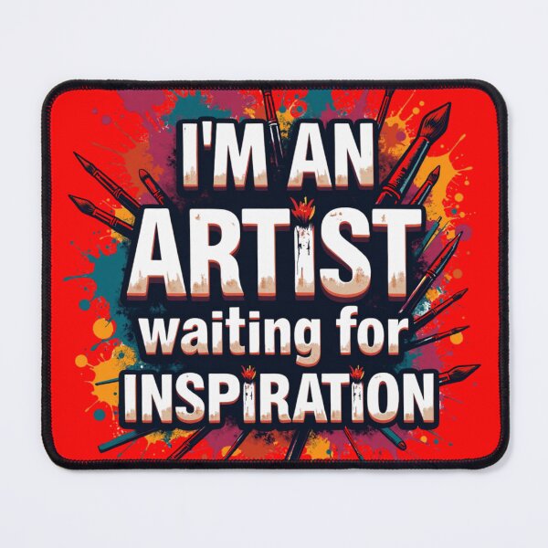 Item preview, Artist - Waiting For Inspiration - I am designed and sold by The Wheezy Wizard.