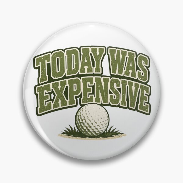 Item preview, Today's Forecast: Expensive Funny Golf Design designed and sold by EastEndTownie.
