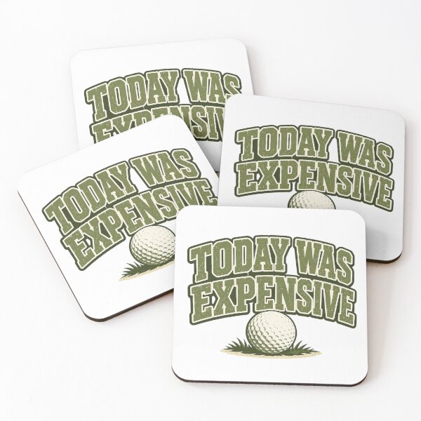 Item preview, Today's Forecast: Expensive Funny Golf Design designed and sold by EastEndTownie.