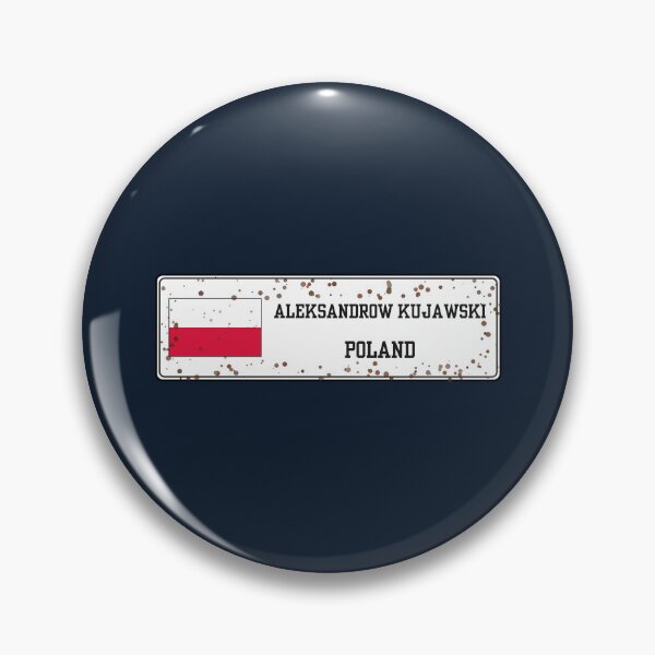 Item preview, Aleksandrow Kujawski Poland License Plate Style Sign - Polish City Sign designed and sold by jeshands.