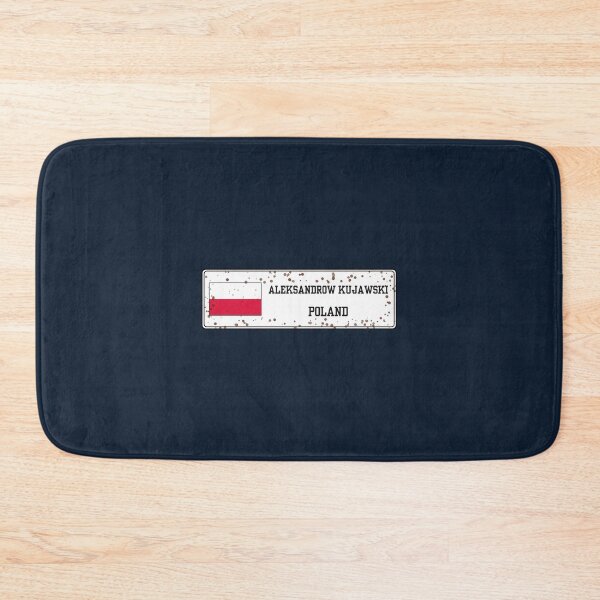 Item preview, Aleksandrow Kujawski Poland License Plate Style Sign - Polish City Sign designed and sold by jeshands.