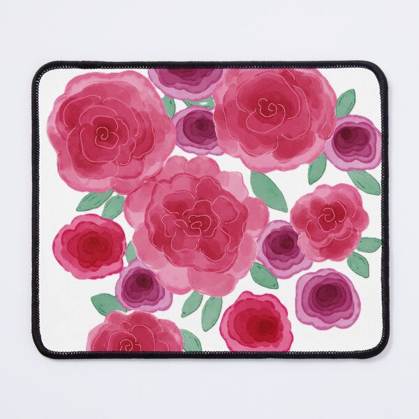 Item preview, Pink and Magenta Roses Bouquet designed and sold by BuckaBaby.