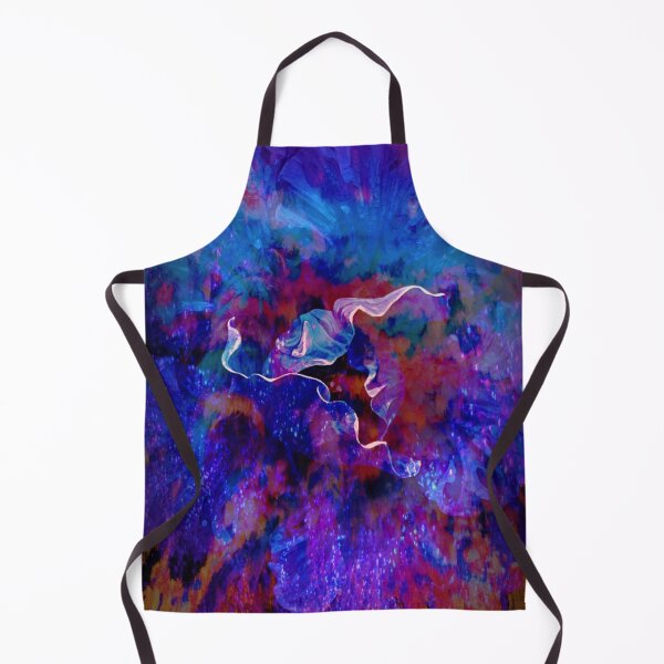 Item preview, Abstract Neon Bioluminescent Iris designed and sold by WitchyBotanicaArt.