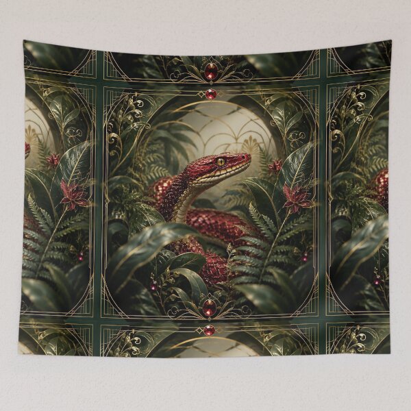 Item preview, Ruby Serpent Garden 3D designed and sold by Adisak-designs.
