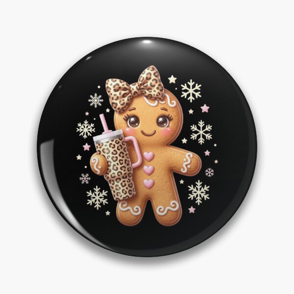 Item preview, Cute Gingerbread Leopard Coquette Christmas Xmas Girl Women designed and sold by clothesy7.