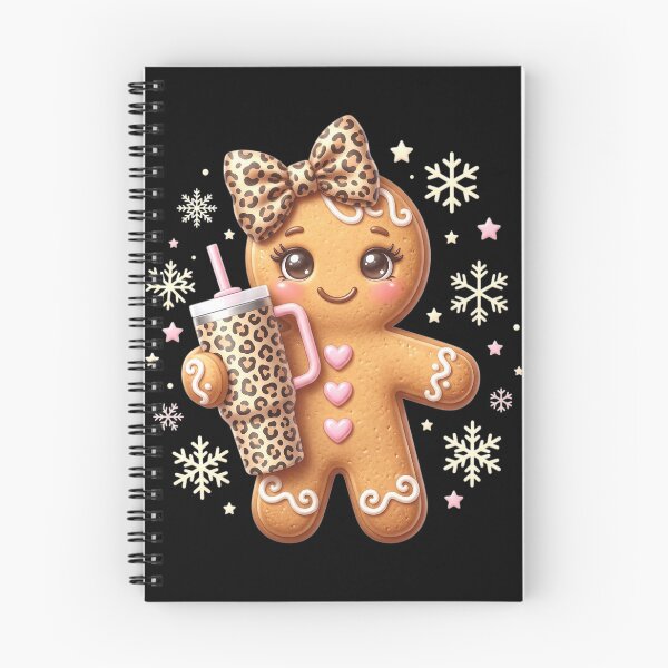Item preview, Cute Gingerbread Leopard Coquette Christmas Xmas Girl Women designed and sold by clothesy7.