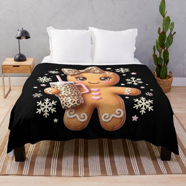 Item preview, Cute Gingerbread Leopard Coquette Christmas Xmas Girl Women designed and sold by clothesy7.