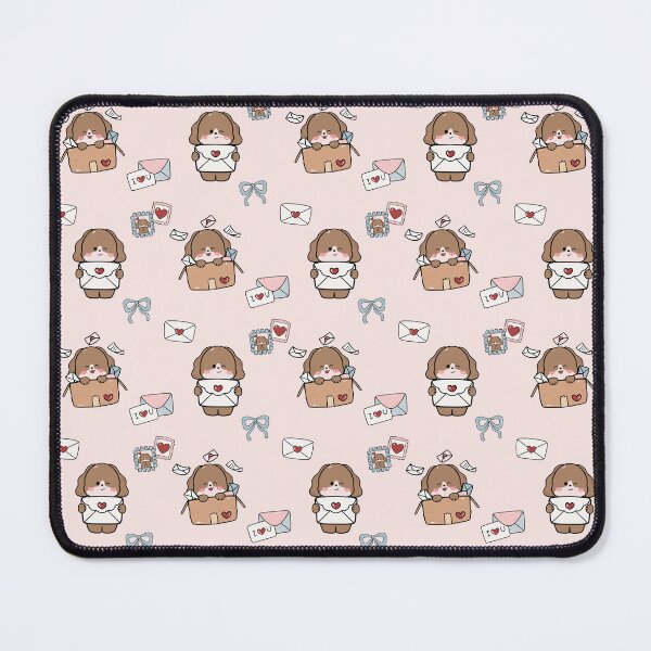 Item preview, Cute Love Letter Puppy designed and sold by Nattrika.