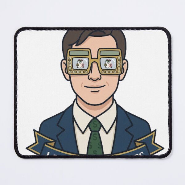 Item preview, Funny Accountant Calculator Glasses Tax Season Design designed and sold by NeonNerd Studio.