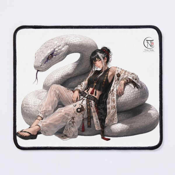Item preview, White Serpent Onmyoji designed and sold by Neo Edo Studio.