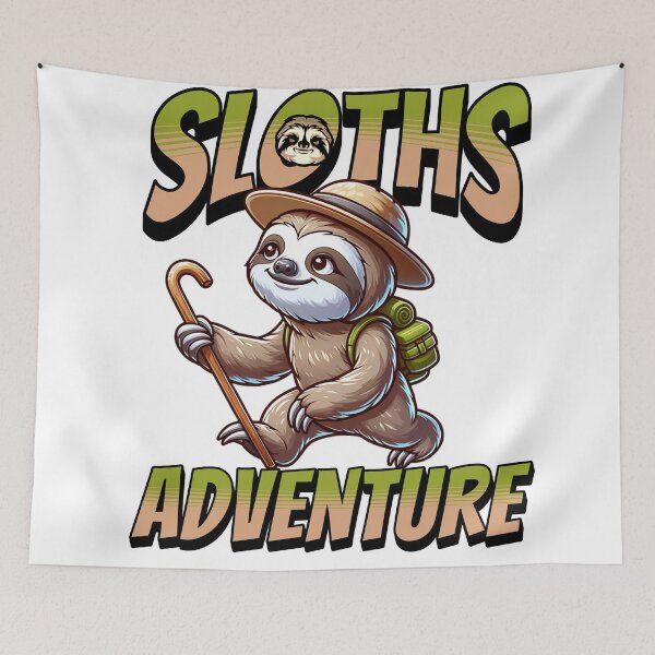 Item preview, Sloths adventure designed and sold by Designfs.