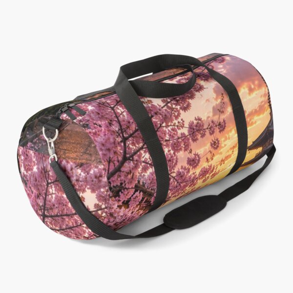 Item preview, Kyoto Cherry Blossom Street – Golden Sunset Japan designed and sold by Ceylon Luxe Collections.