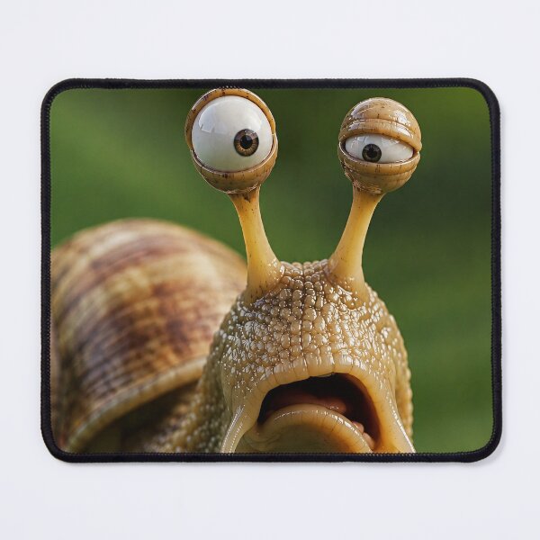 Item preview, Shocked Snail Funny Reaction designed and sold by Vaelia.