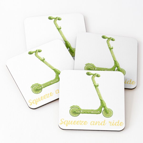 Item preview, Lime scooter designed and sold by HappyDoodle11.