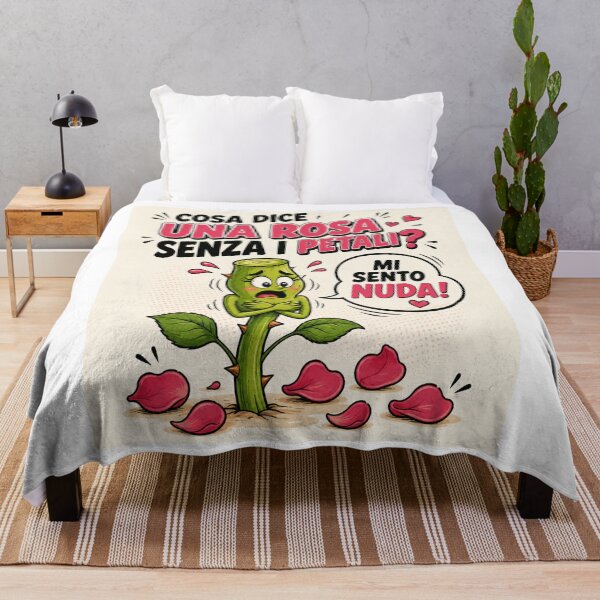 Item preview, Funny Rose – Petalless Cartoon Joke designed and sold by RipantinaFantasy .