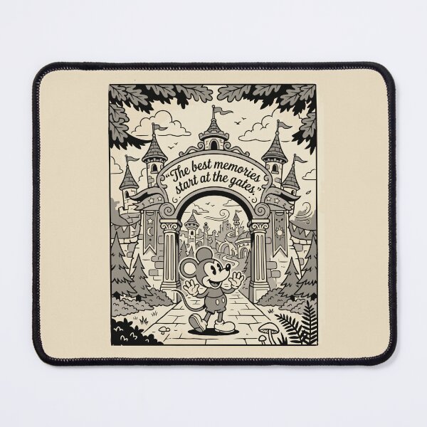 Item preview, The Best Memories Start at the Gates designed and sold by Trippin-Tito's.