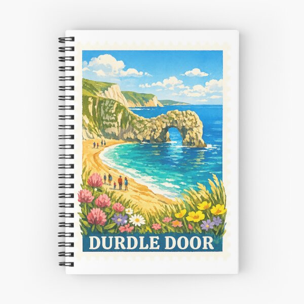 Item preview, Durdle Door Travel Stamp designed and sold by RebelCactusStore.