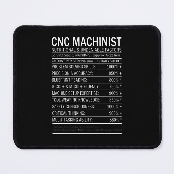 Item preview, Cnc Machinist T Shirt - Nutritional and Undeniable designed and sold by GiftingBob.