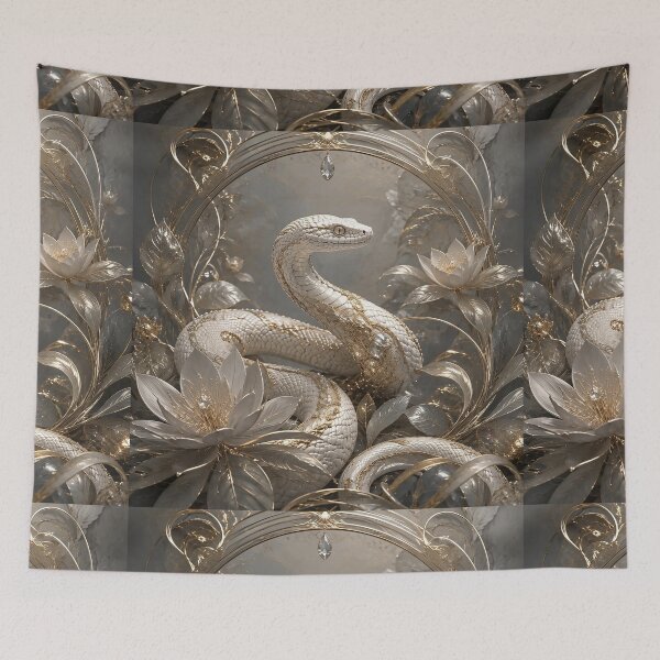 Item preview, Luxury​ Ivory Serpent Garden  designed and sold by Adisak-designs.