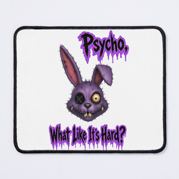 Item preview, Scary Halloween Psycho Rabbit designed and sold by AliensIRL.