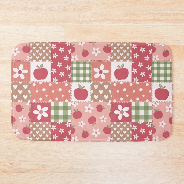 Item preview, Autumn Apple Patchwork designed and sold by CreativeDraws42.