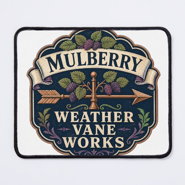 Item preview, Mulberry Weather Vane Works designed and sold by aihrgdesign.