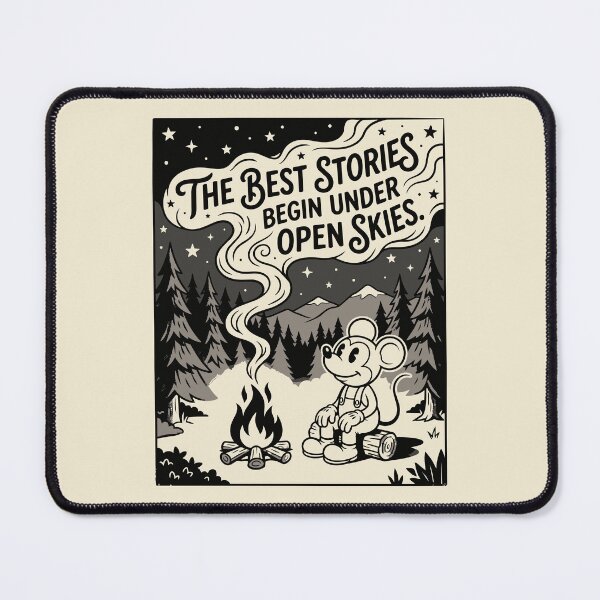 Item preview, The Best Stories Begin Under Open Skies designed and sold by Trippin-Tito's.