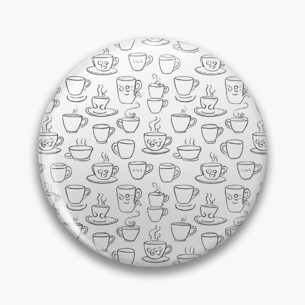 Item preview, Whimsical Cottagecore Tea Mugs Pattern | Delicate Aesthetic Cozy Cups designed and sold by travelnerd.