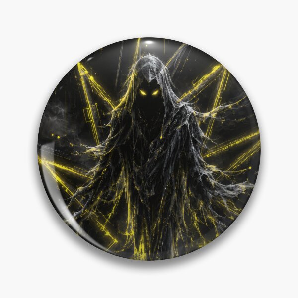 Item preview, Helloween Ghost – Cyberpunk Dark Gothic Reaper Art designed and sold by kdhill.