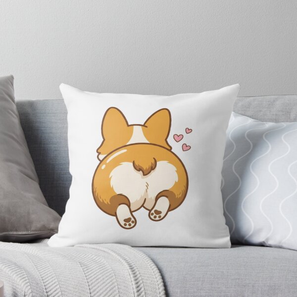 Item preview, Cute Kawaii Corgi Butt Running Dog Lover designed and sold by NeonNerd Studio.