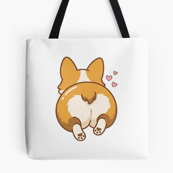 Item preview, Cute Kawaii Corgi Butt Running Dog Lover designed and sold by NeonNerd Studio.