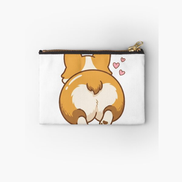 Item preview, Cute Kawaii Corgi Butt Running Dog Lover designed and sold by NeonNerd Studio.