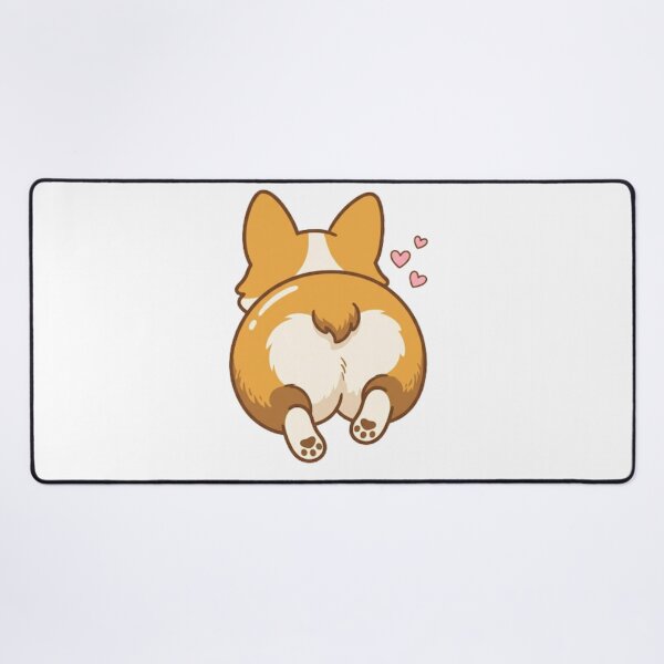 Item preview, Cute Kawaii Corgi Butt Running Dog Lover designed and sold by NeonNerd Studio.