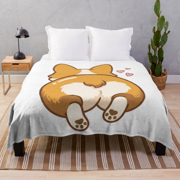Item preview, Cute Kawaii Corgi Butt Running Dog Lover designed and sold by NeonNerd Studio.