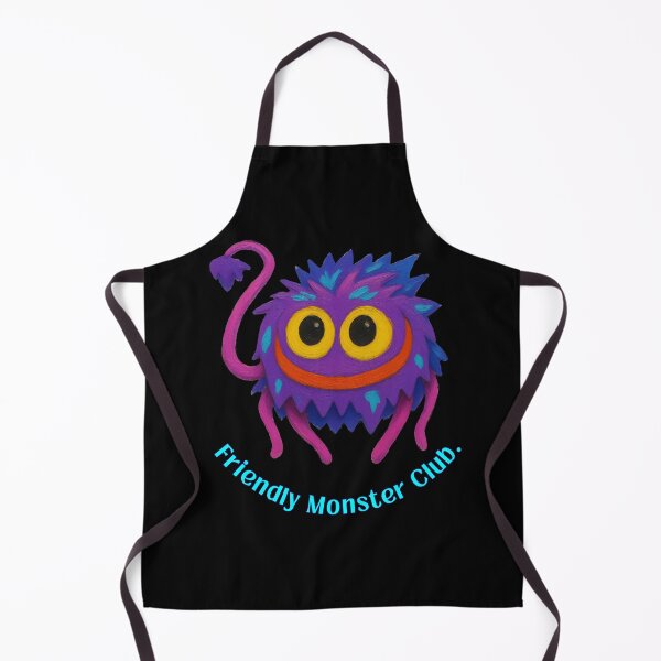 Item preview, Friendly Monster Club - Cute Fluffy Monster designed and sold by PatykArt.