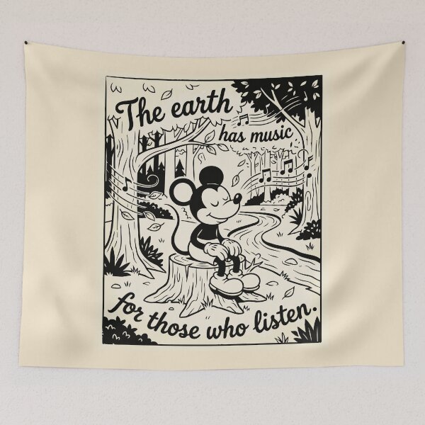 Item preview, The Earth Has Music for Those Who Listen designed and sold by Trippin-Tito's.