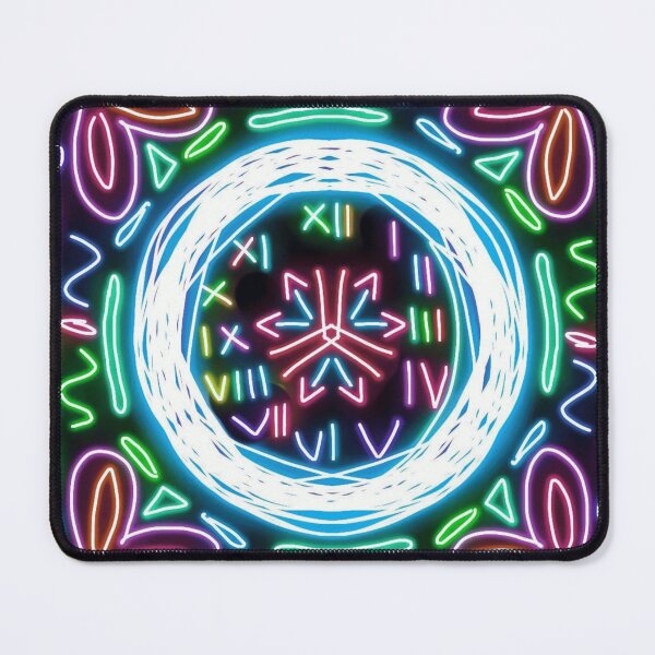 Item preview, Neon Abstract Clockwork designed and sold by Trippy-Toad.