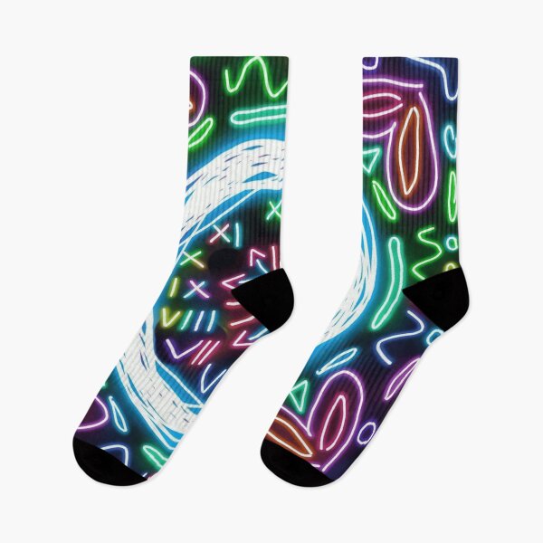 Item preview, Neon Abstract Clockwork designed and sold by Trippy-Toad.