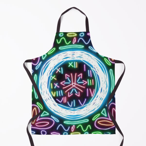 Item preview, Neon Abstract Clockwork designed and sold by Trippy-Toad.