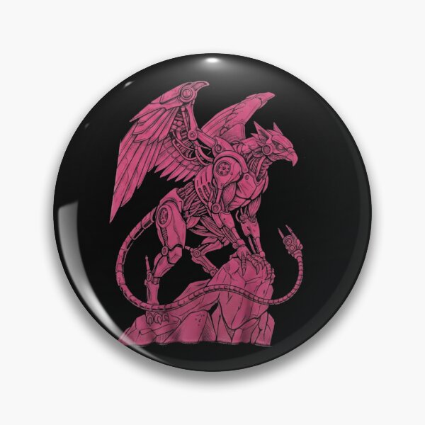 Item preview, Cybernetic Mechanical Griffin – Futuristic Mecha Beast Sci-Fi Artwork designed and sold by Gbriel3.